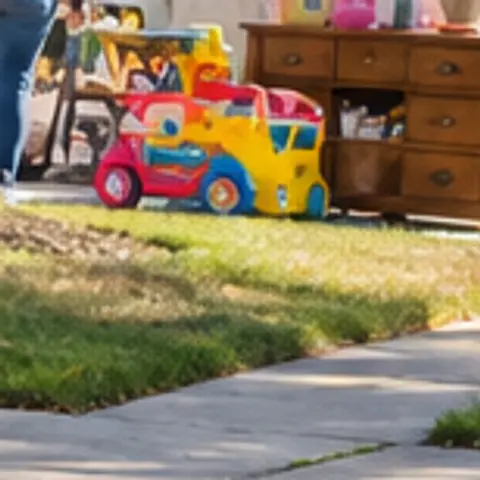 Sample item: Ride-on toy car